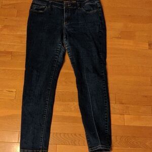 Denim jeans Michael Kors ladies 10 so soft comfortable dark